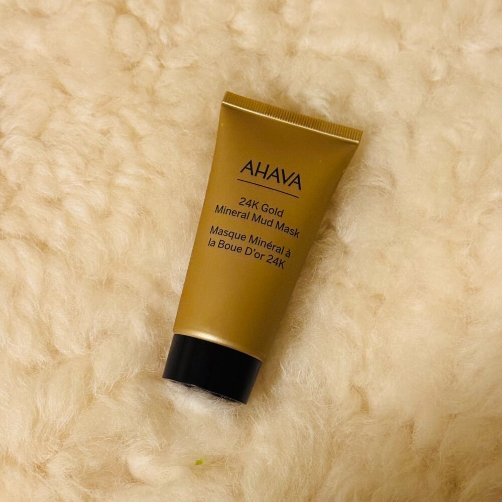 AHAVA 24K Gold Mineral Mud Mask – 1.7 fl oz – new